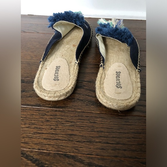 *NEW* Soludos x Anthropologie Women’s 8.5 Kiki Tassel Espadrille Mule - Marigold - Picture 7 of 9